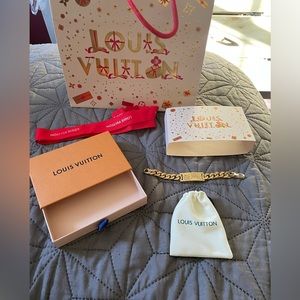 Louis Vuitton Gold Bracelet